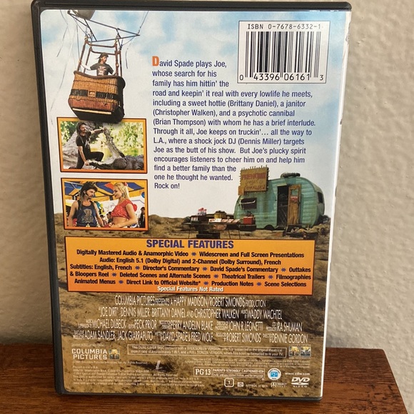 5/$10❤️❤️❤️Vintage 2001 JOE DIRT DVD David Spade - Picture 2 of 4